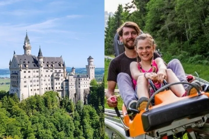 Castle plus alpine coaster on a Neuschwanstein Castle tour from Munich, Bavaria, Germany